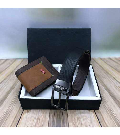 Levis Belt and Wallet